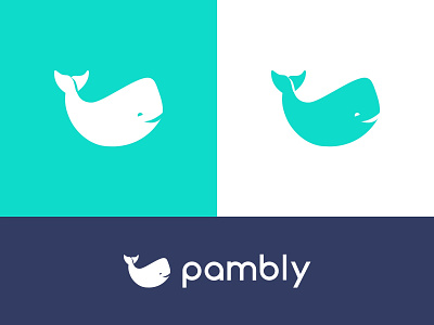 Whale - logo agency animal branding logo marketing minimal moby dick sperm whale whale