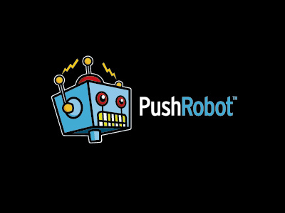 PushRobot color colorful droid logo matjak robot technology