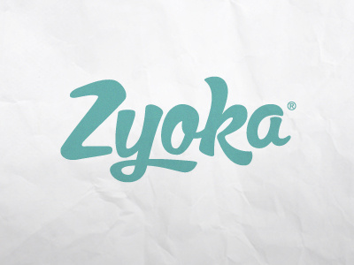 Zyoka logotype matjak type typography
