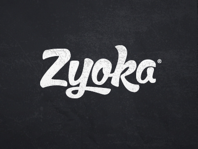 Zyoka v2 logotype matjak typography