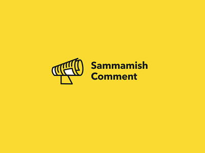 Sammamish Comment Newspaper Logo branding design graphic design logo ui