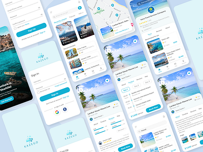 Travel App UI Exploration