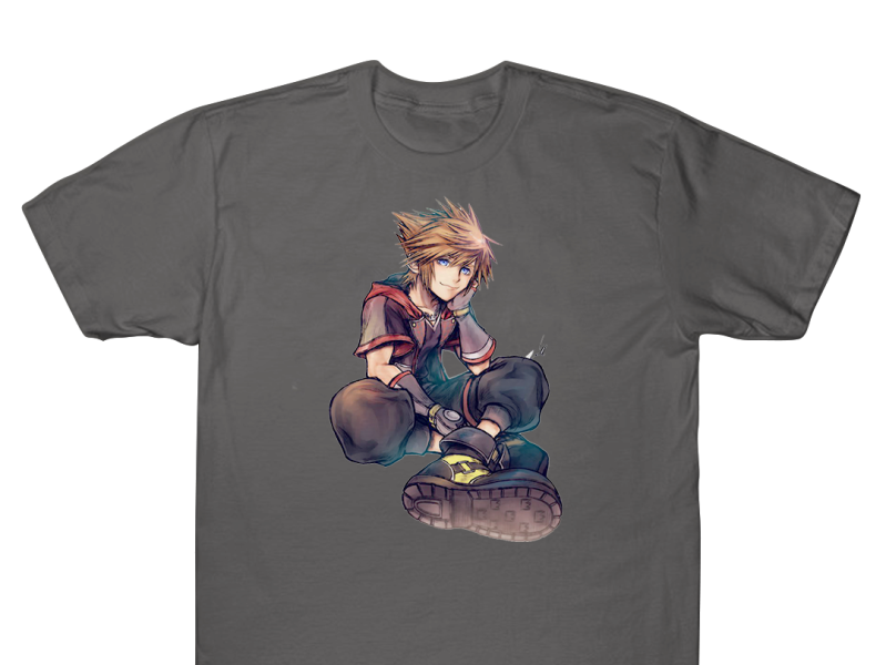 Sora Kingdom Hearts T-Shirt by Kisekispace on Dribbble