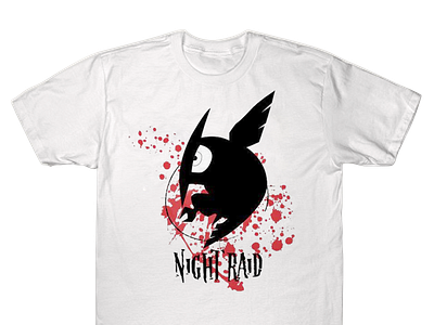 Night Raid akame akame ga kill anime anime girl animeart art artwork design illustration japan japanese tshirt