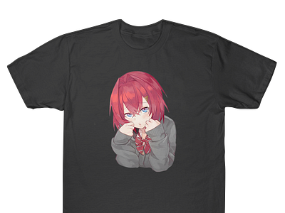 School Girl anime anime girl animeart art chibi cute art design otaku tshirt