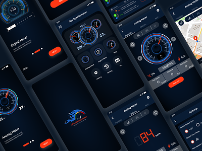 Speedometer App UI