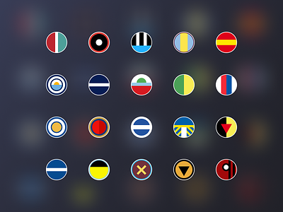 Premier League Clubs icon betting football icons logo sport