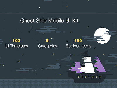 Ghost Ship Mobile UI Kit