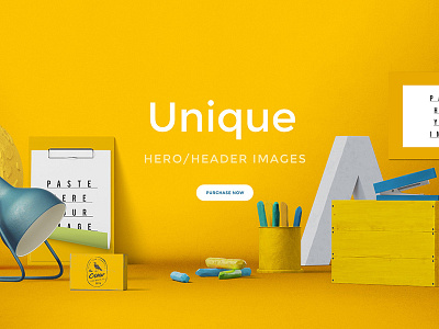 Unique hero or header images