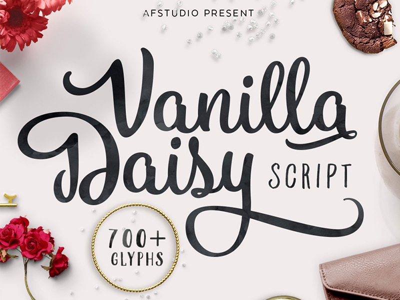 Vanilla Daisy Script Font Download : Vanilla Daisy Script ~ Script Fonts ~ Creative Market : This font straddles that line between masculine and.