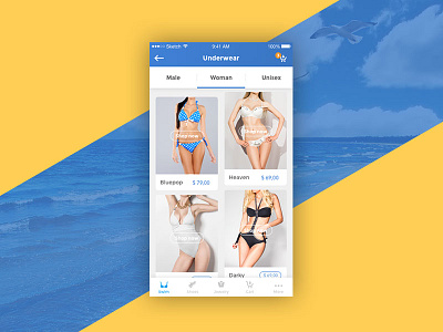 Ecommerce mobile products gallery category ecommerce gallery ios iphone products sketch template thumbnails ui kit