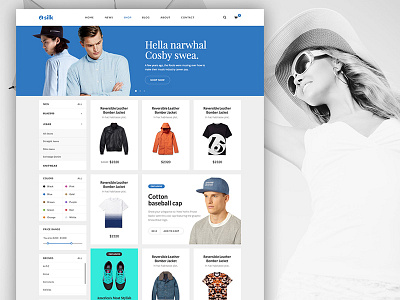 Ecommerce ecommerce photoshop shop sketch ui kit web design website