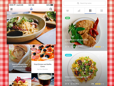 Who wants some Italian food? mobile design photoshop psd sketch template ui kit wireframe kit