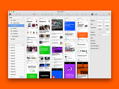 Prototyping in Sketch ios iphone mobile photoshop prototype prototyping psd sketch template ui kit