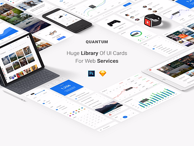 Quantum Ui Kit animation creative design designer graphic design mockup ui
