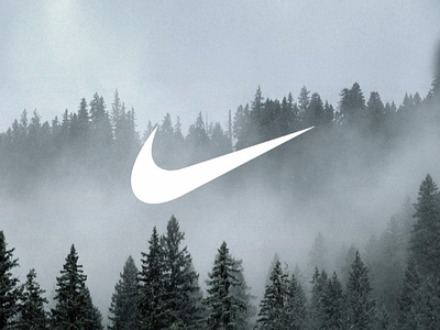 What does the Nike symbol means and who designed it?