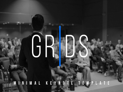 GRIDS – Powerpoint & Keynote Template keynote powerpoint presentation template