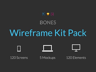 Bones Wireframe Kit Pack