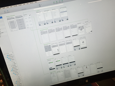 Mobile UX mobile user flow ux wireframes