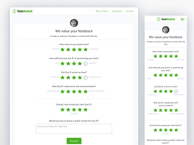 Web Ratings & Review