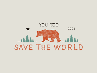 Save the world! animal animal design design graphic design illustration illustration digital illustrator save the world vector world