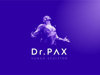 Dr. Pax Logo - Low Polygonal