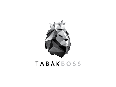 Tabak Boss black black lion black logo branding company logo geometric geometric logo graphic design illustration king king logo lion logo logo low poly low poly logo low polygonal phencils polygonal premium logo tobacco