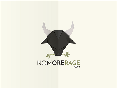 No More Rage - Origami Logo