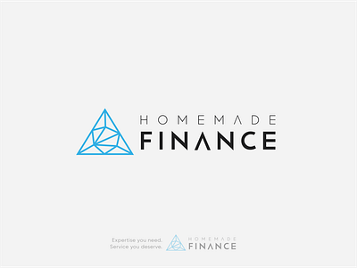 Homemade Finance 3d alone animation branding company logo gain gainlikes geometric graphic design logo lowpoly motion graphics phencils polygon sad triangle ui