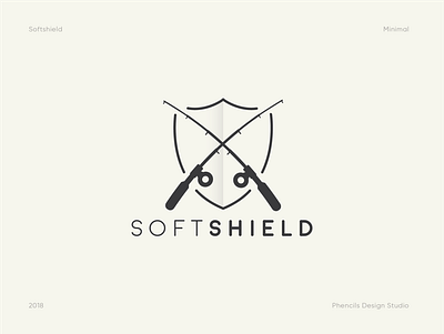 SOFTSHIELD 3d animation branding company logo creative design fishing geometric graphic design illustration like me logo minimal modern motion graphics phencils shields ui vector