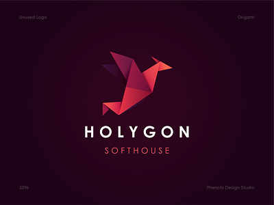 Holygon - Origami Logo