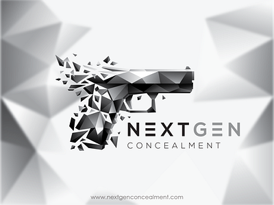 NEXT GEN CONCEALMENT 3d adobe animation branding company logo creative design geometric graphic design guns illustration illustrator logo motion graphics phencils photoshop polygonal logo procreate ui vector