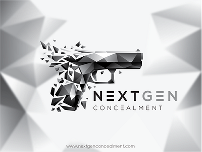 NEXT GEN CONCEALMENT 3d adobe animation branding company logo creative design geometric graphic design guns illustration illustrator logo motion graphics phencils photoshop polygonal logo procreate ui vector