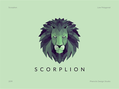 Scorplion - Low Polygonal Logo