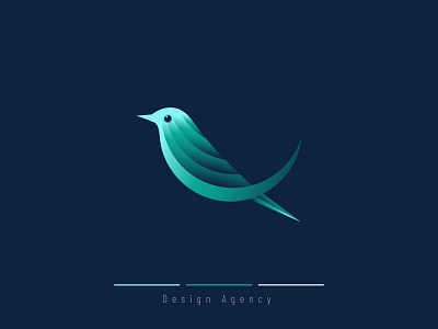 Bird Modern Gradient logo