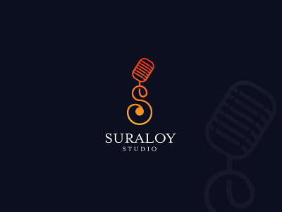 Minimal Music Logo for Suraloy Studio