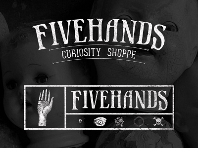 Fivehands Curiosity Shoppe Logos