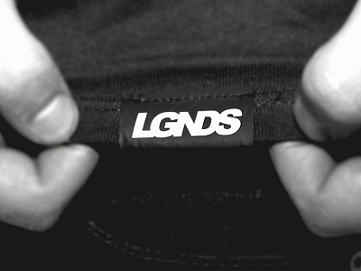 LGNDS Hem Tags branding clothing hem logo print tag tags