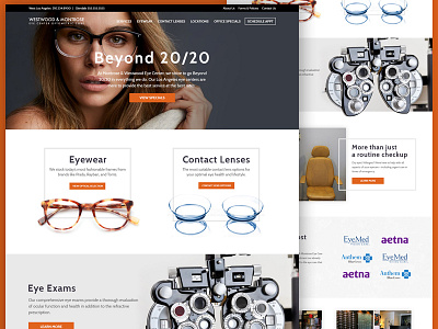 W&M Eye Care Homepage