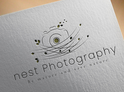 Nest photography art design flat graphic design graphicdesign illustrator logo minimal typography vector