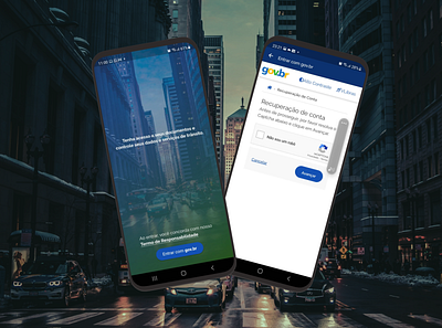 Redesign - Carteira Digital de Trânsito app design redesign ui ux