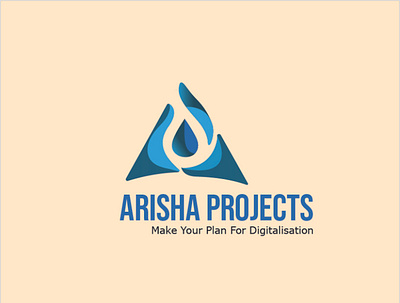 Ariha Projects logo bolt brown circle corporate elec electric factory faster industry light lightning new new year project shiny