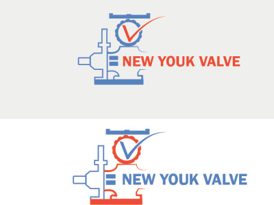 New youk Valve logo Design