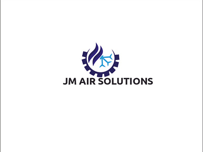 Jm Air Solutions Logo Desing