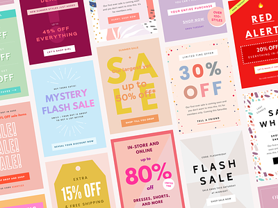 Sale Email Design Templates