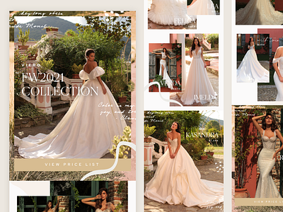 Bridal New Collection Email Design