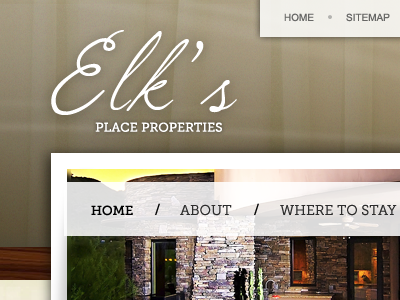 Luxury Retreat Properties Website