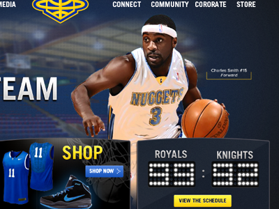 Basketball Website
