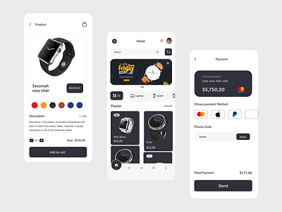 Ecommerce App Design