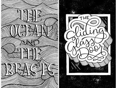 Lettering & Illustration Design – Client Book book book design design hand lettering illustration lettering